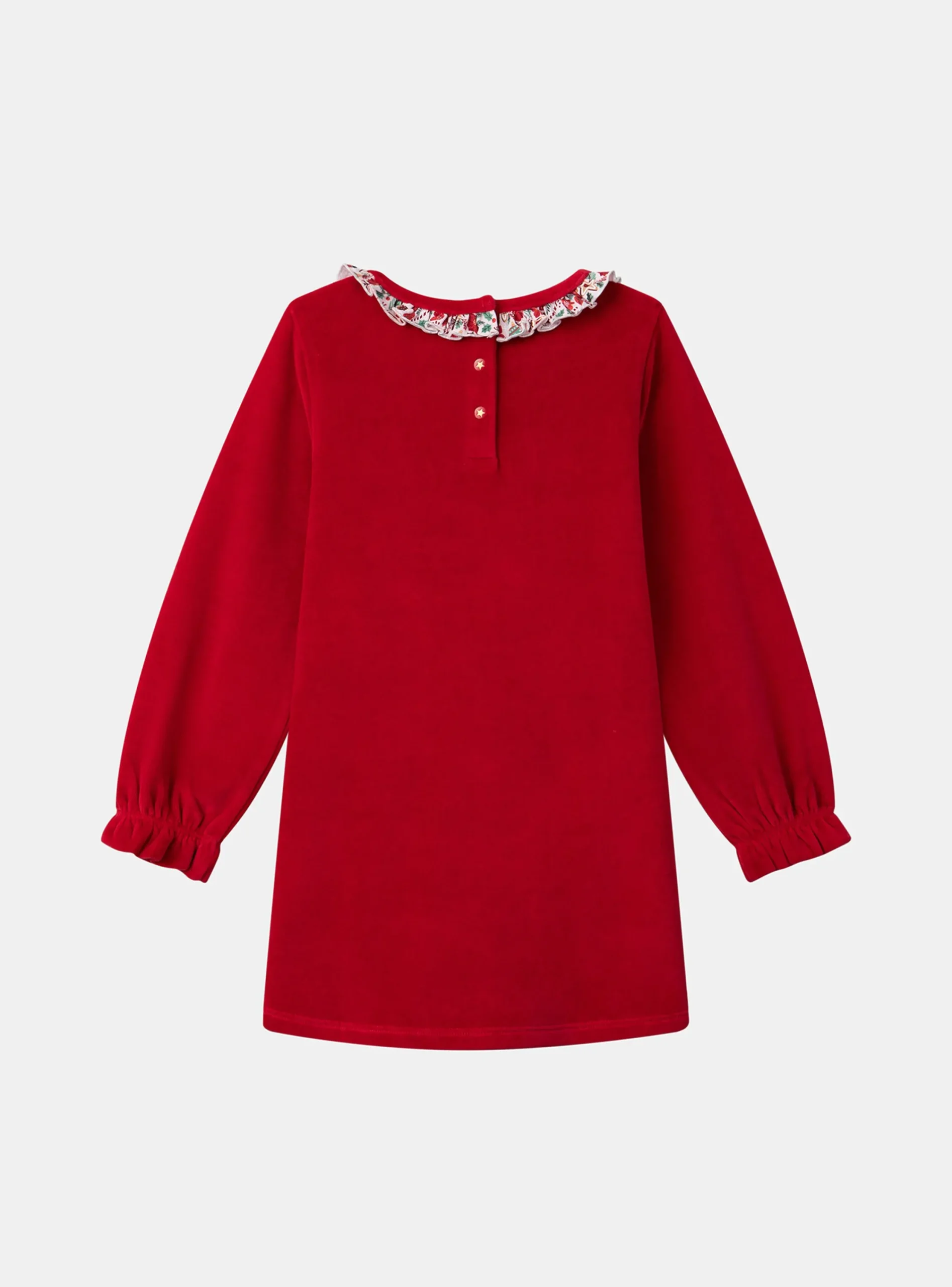 Pajamas-Sergent Major Red NIGHT DRESS