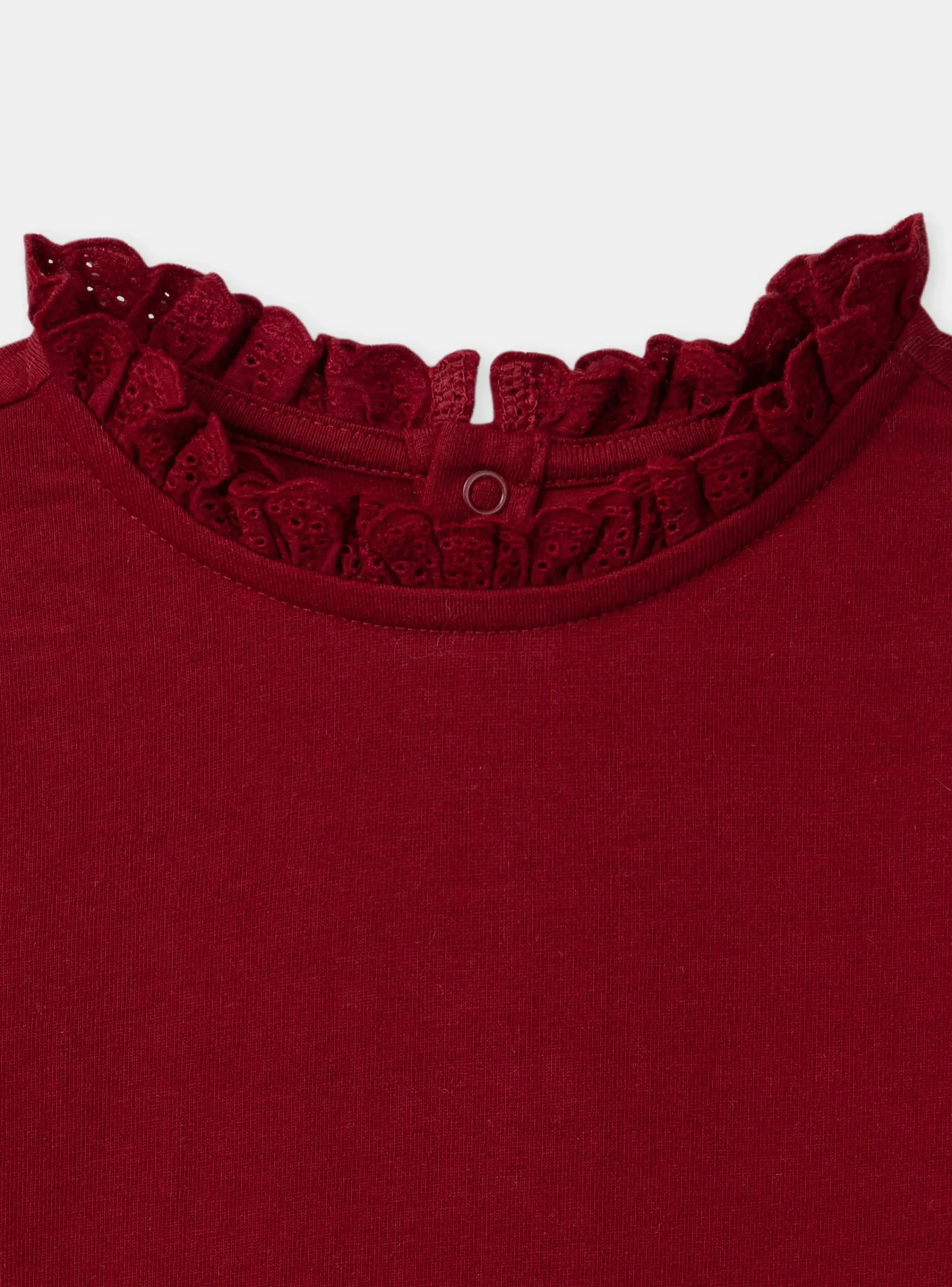 Shirt, T-shirt-Sergent Major Red TEE SHIRT LS
