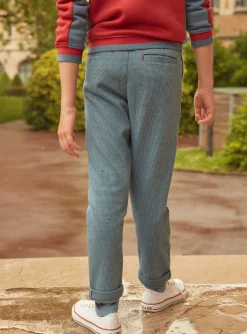 Trousers, Jeans-Sergent Major Sky blue COMFORT PANTS