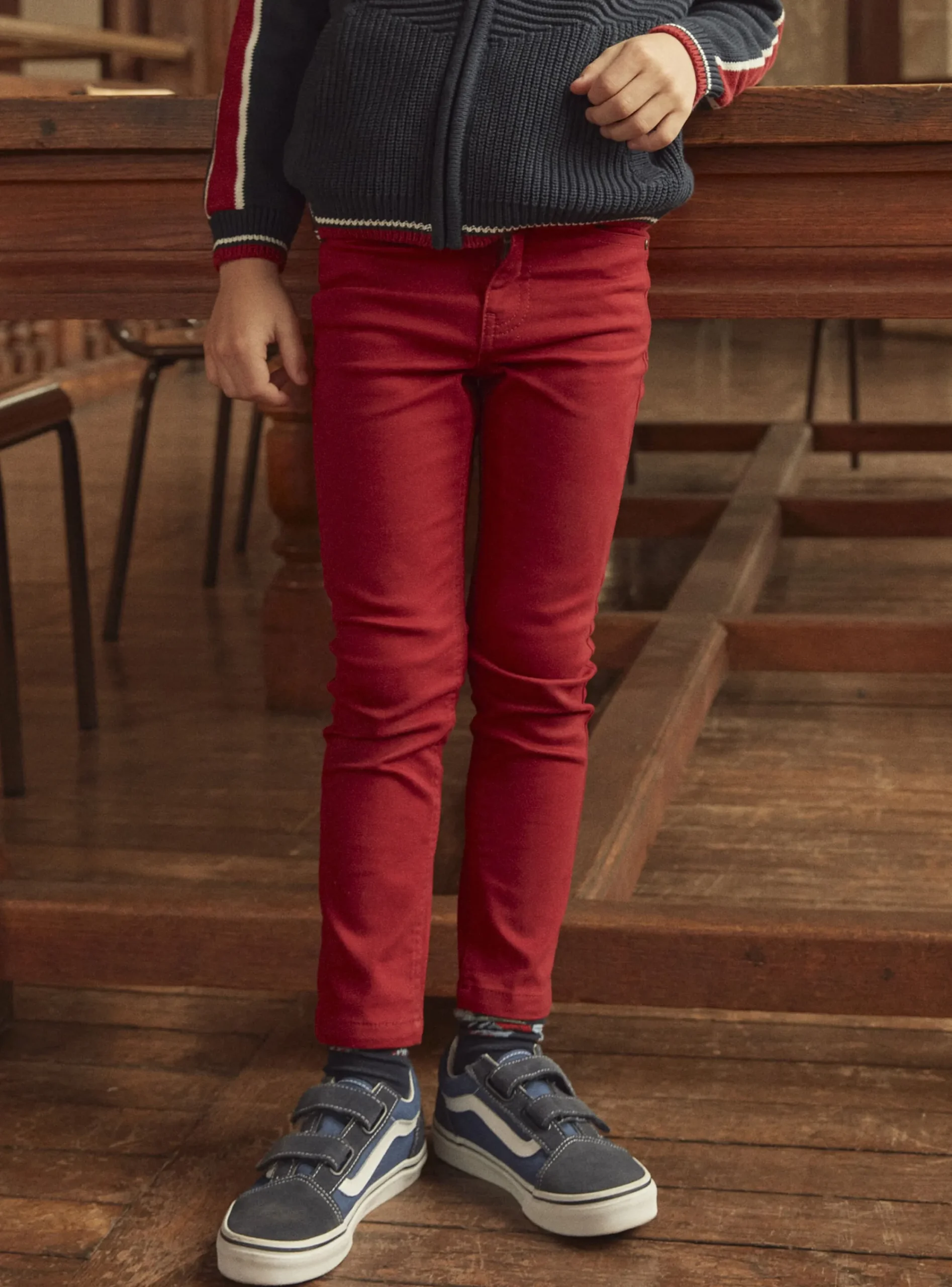 Trousers, Jeans-Sergent Major Spice red PANTS