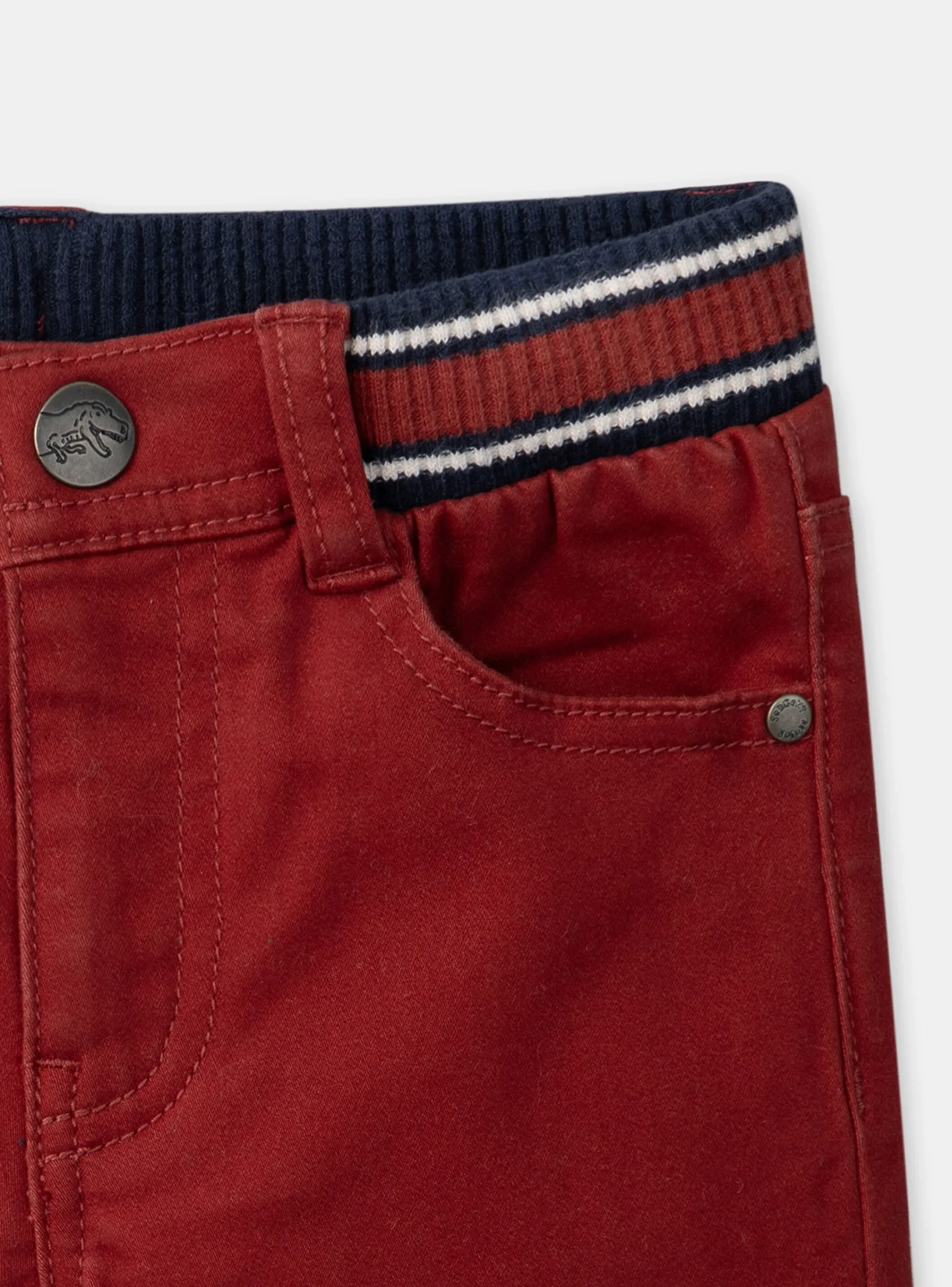 Trousers, Jeans-Sergent Major Spice red PANTS