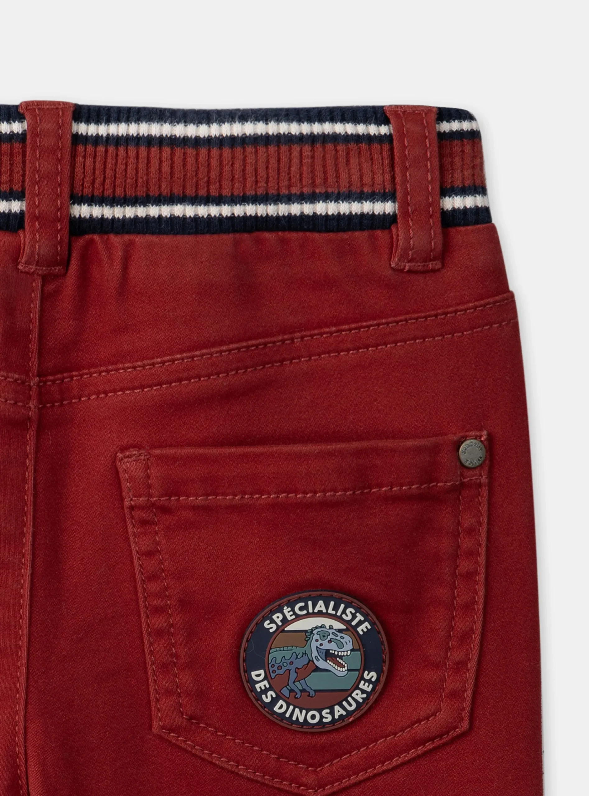 Trousers, Jeans-Sergent Major Spice red PANTS