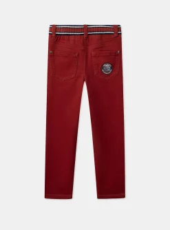 Trousers, Jeans-Sergent Major Spice red PANTS