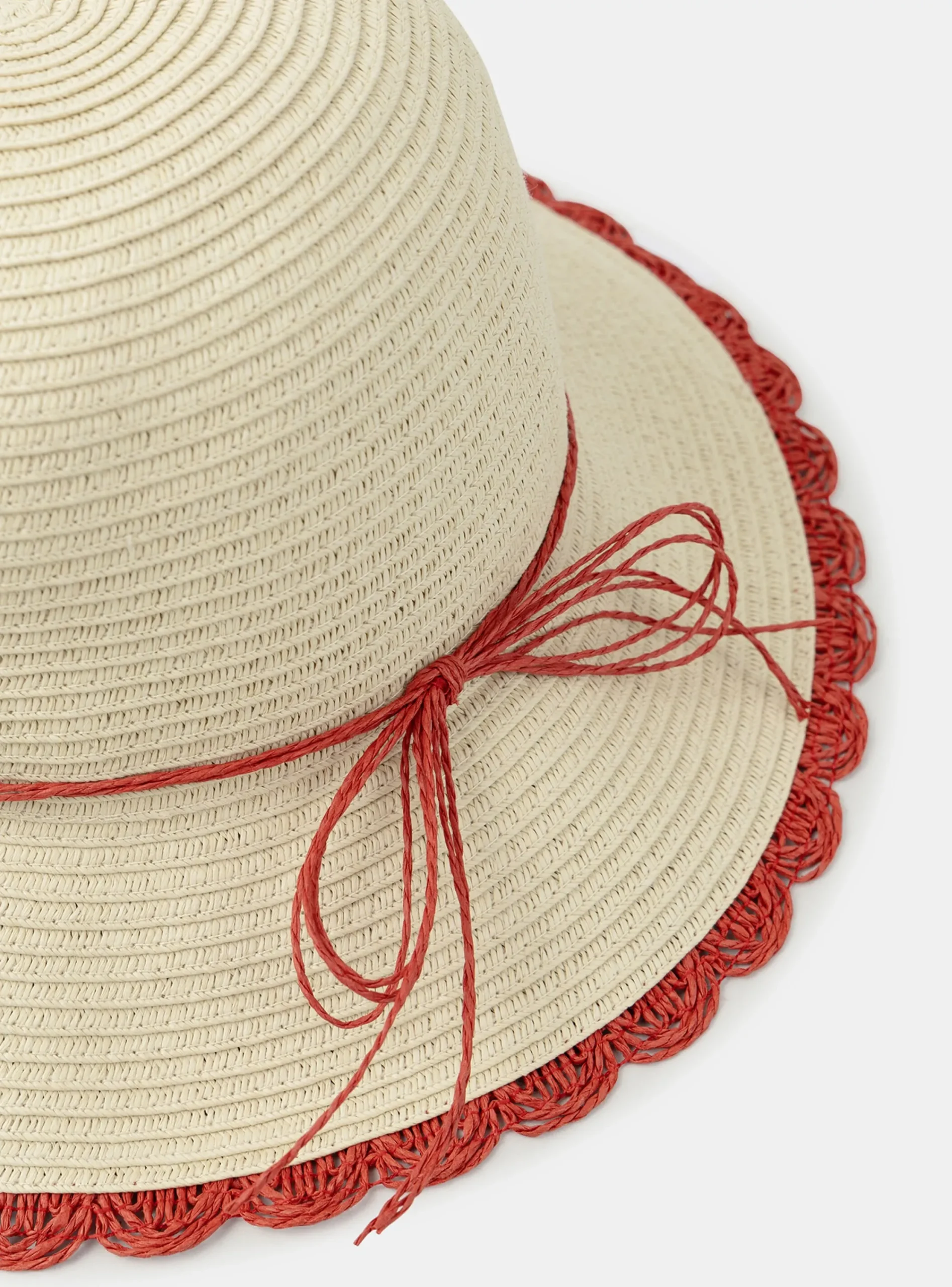 Hat, Scarf-Sergent Major Straw hat