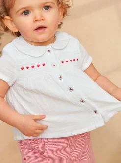 Romper, Jumpsuit & Outfit | Romper, Jumpsuit & Outfit-Sergent Major Striped blouse and shorts set