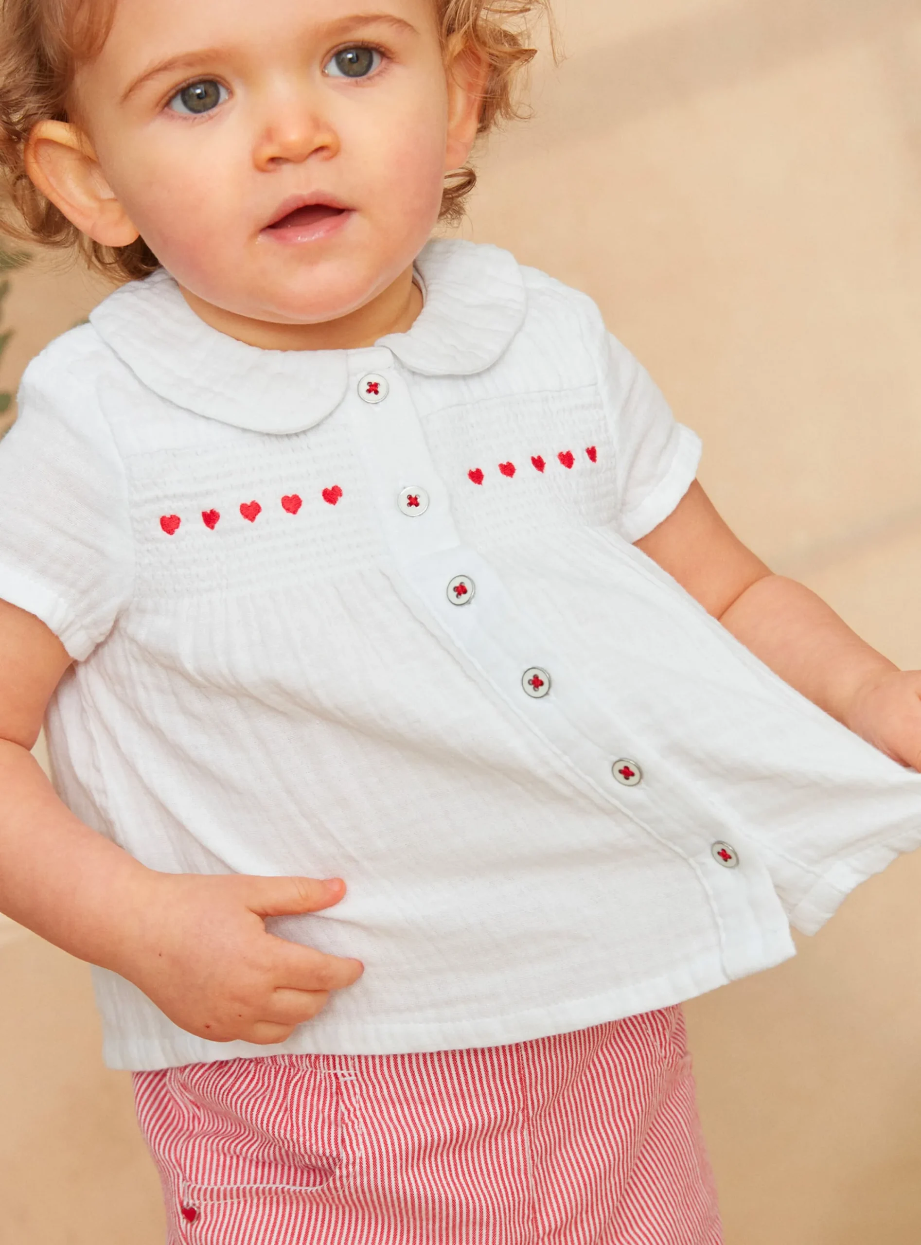Romper, Jumpsuit & Outfit | Romper, Jumpsuit & Outfit-Sergent Major Striped blouse and shorts set