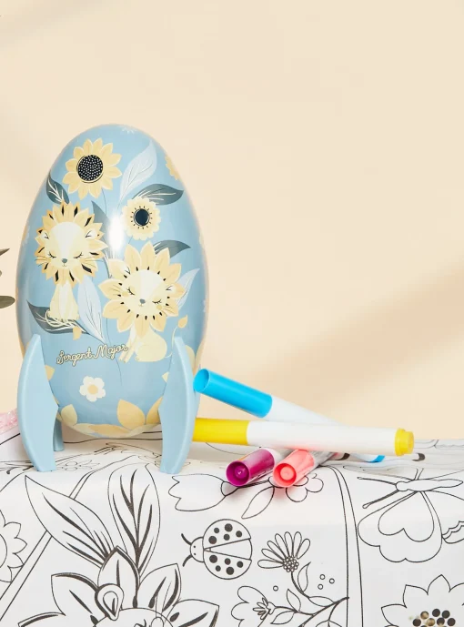 Toys & Softies-Sergent Major Surprise Egg Coloring Wings