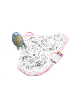 Toys & Softies-Sergent Major Surprise Egg Coloring Wings