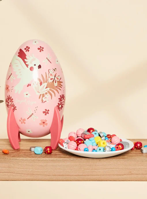 Toys & Softies-Sergent Major Surprise Egg Wooden Pearls