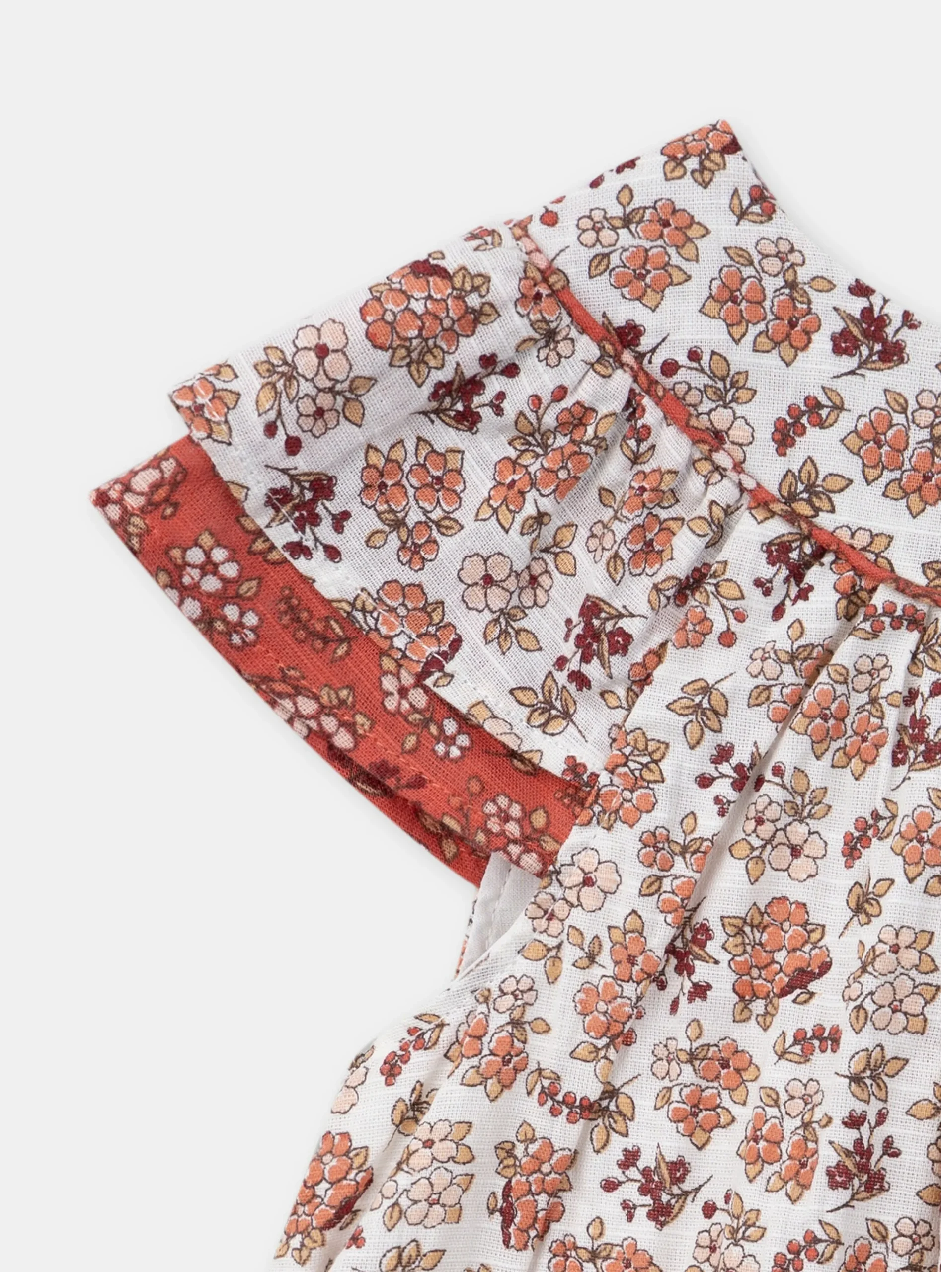 Dress | Dress-Sergent Major Terracotta patchwork dress