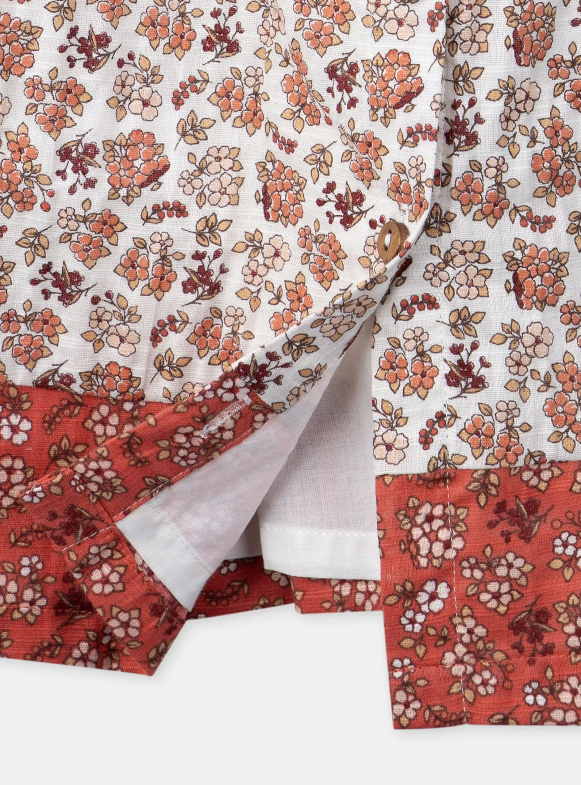 Dress | Dress-Sergent Major Terracotta patchwork dress