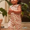 Romper, Jumpsuit & Outfit | Romper, Jumpsuit & Outfit-Sergent Major Vanilla overalls in twill with floral print
