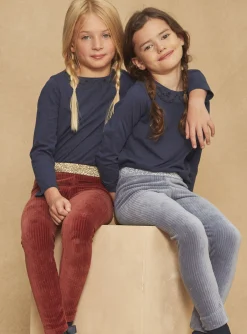Sweatpants | Trousers, Jeans And Legging-Sergent Major 2 velvet brick and blue leggings