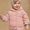 Coat, Jacket | Coat, Jacket-Sergent Major Vintage pink reversible hooded jacket