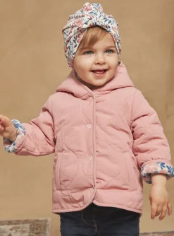 Coat, Jacket | Coat, Jacket-Sergent Major Vintage pink reversible hooded jacket