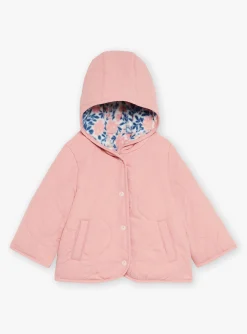 Coat, Jacket | Coat, Jacket-Sergent Major Vintage pink reversible hooded jacket