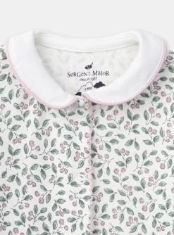 Pajamas & Rompers | Pajamas & Rompers-Sergent Major White BABYGROW
