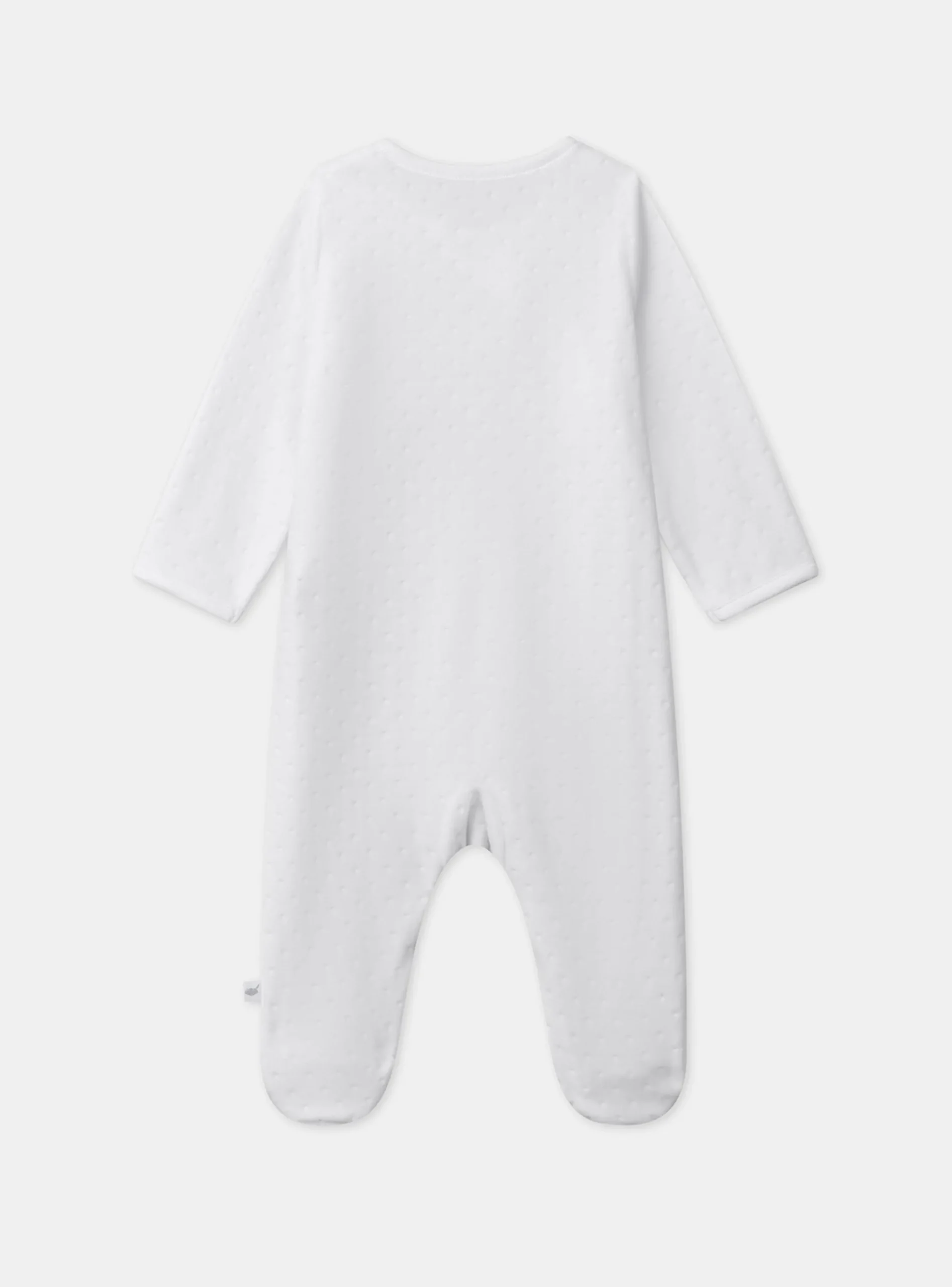 Baby Jumpsuits-Sergent Major White BABYGROW