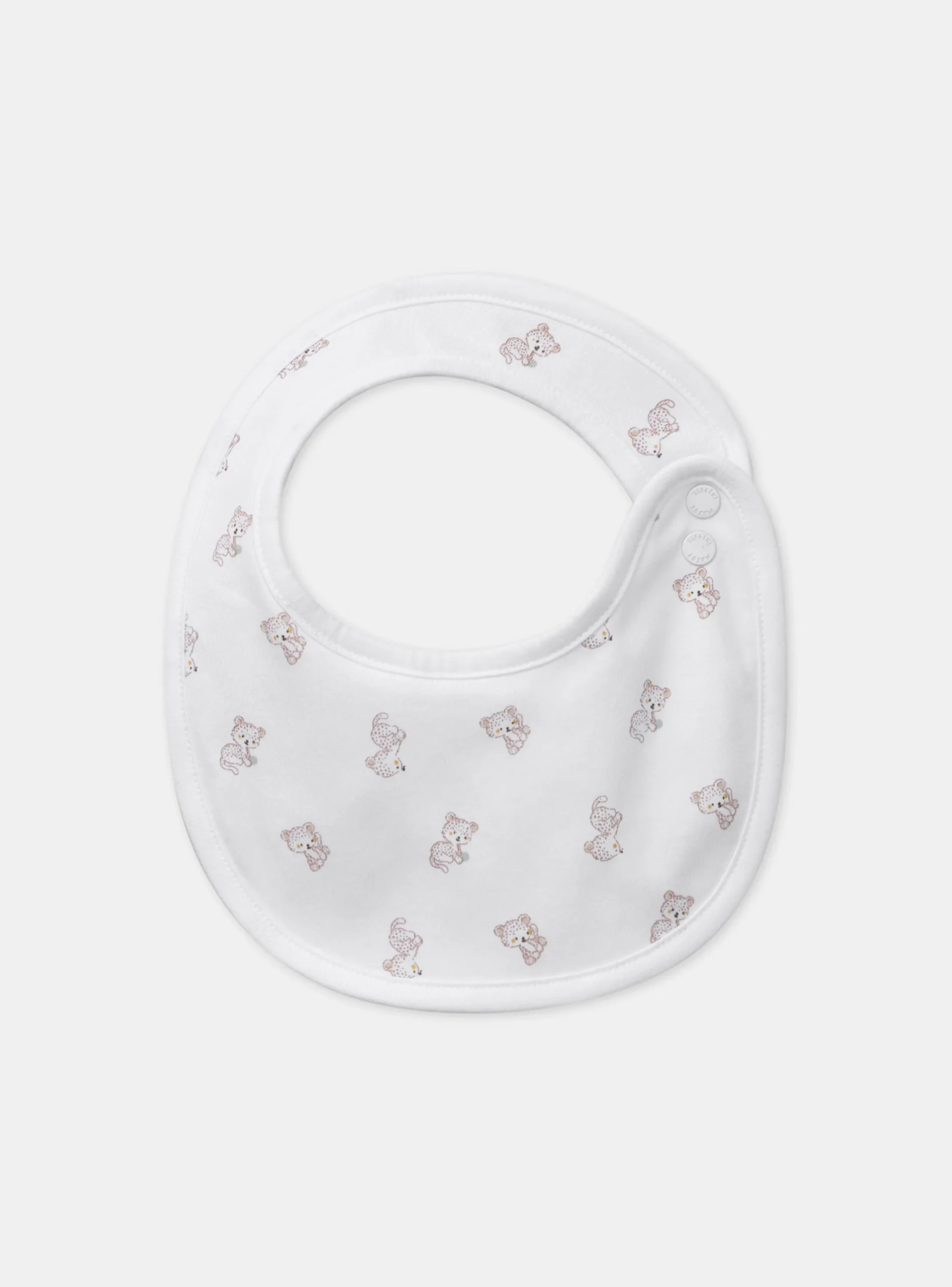 Sponge Tips, Nappies & Bibs-Sergent Major White BIB