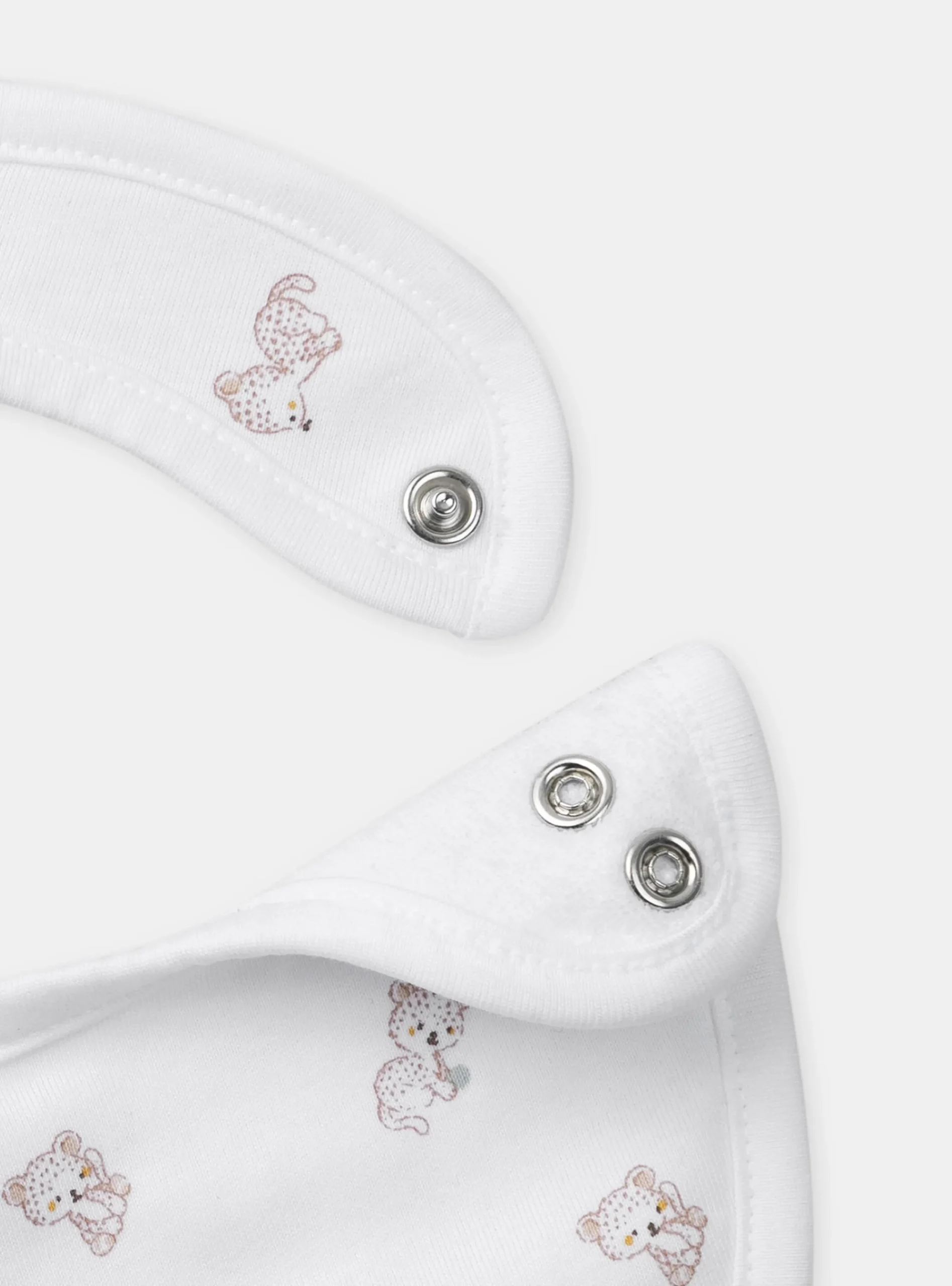 Sponge Tips, Nappies & Bibs-Sergent Major White BIB