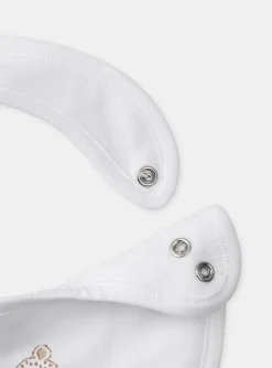 Sponge Tips, Nappies & Bibs-Sergent Major White BIB