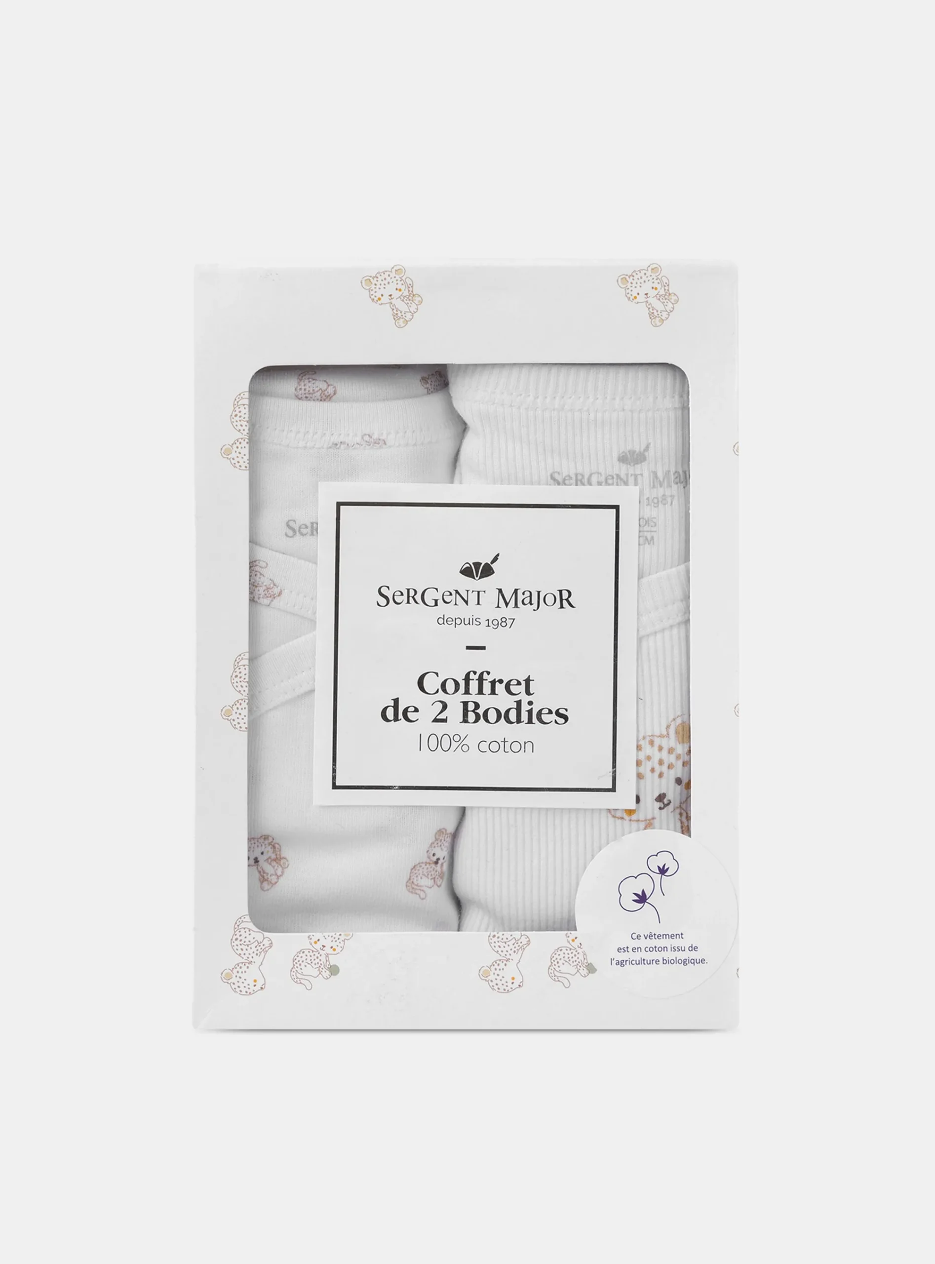 Bodysuit-Sergent Major White BODYSUIT