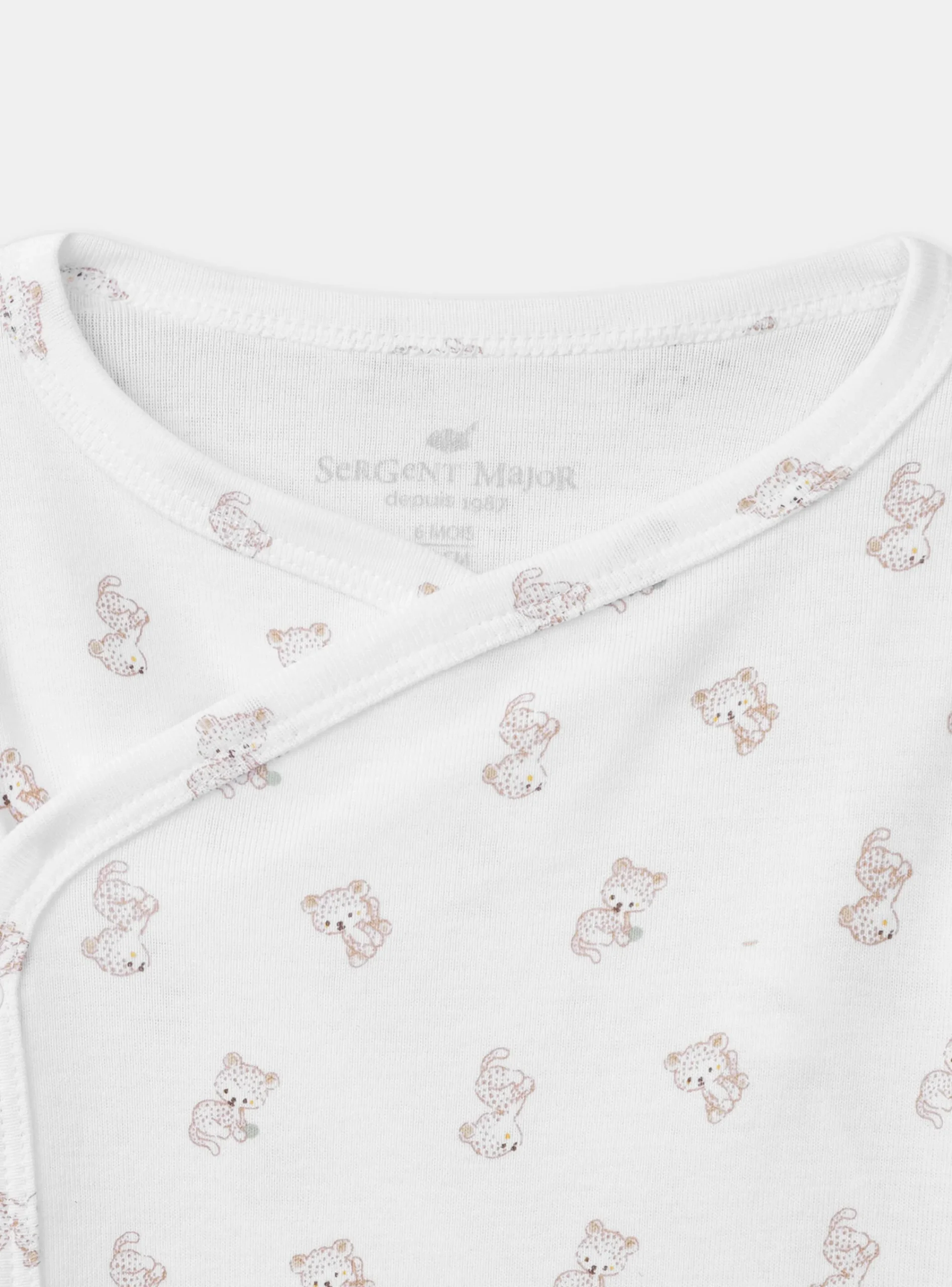 Bodysuit-Sergent Major White BODYSUIT