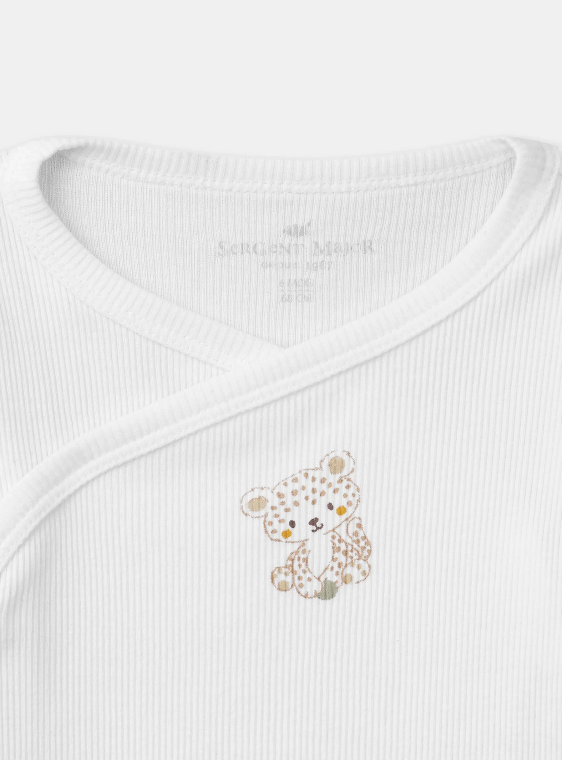 Bodysuit-Sergent Major White BODYSUIT