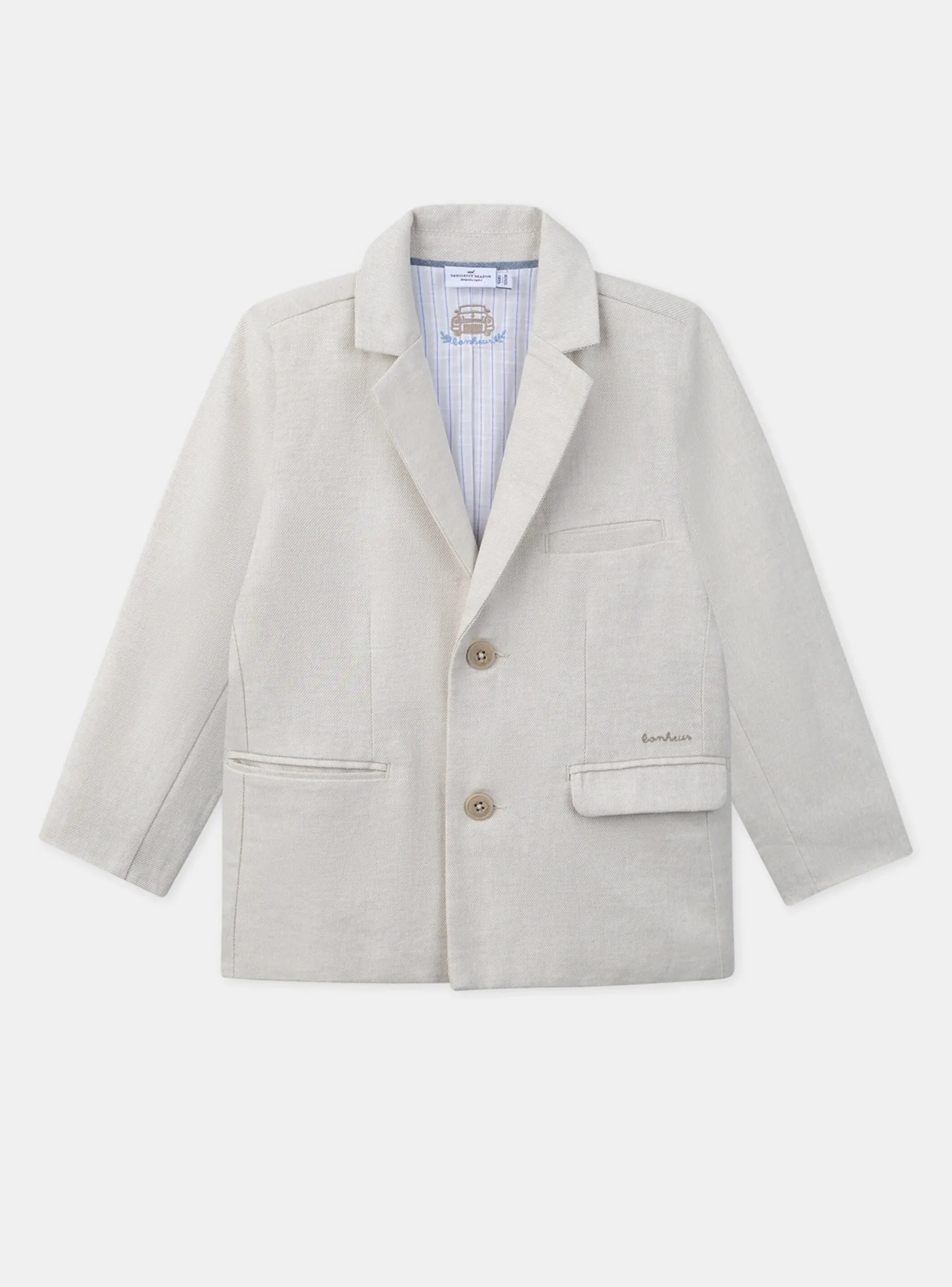 Coat, Parka, Jacket-Sergent Major White JACKET