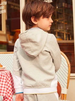 Knitwear, Sweater, Cardigan-Sergent Major White KIDS CARDIGAN