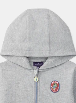 Knitwear, Sweater, Cardigan-Sergent Major White KIDS CARDIGAN