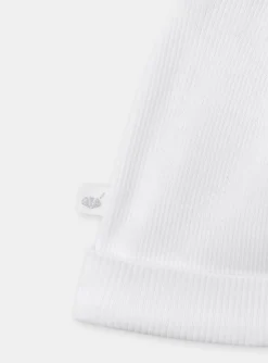 Hat, Mittens-Sergent Major White NEWBORN BEANY
