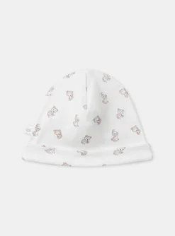 Hat, Mittens-Sergent Major White NEWBORN BEANY