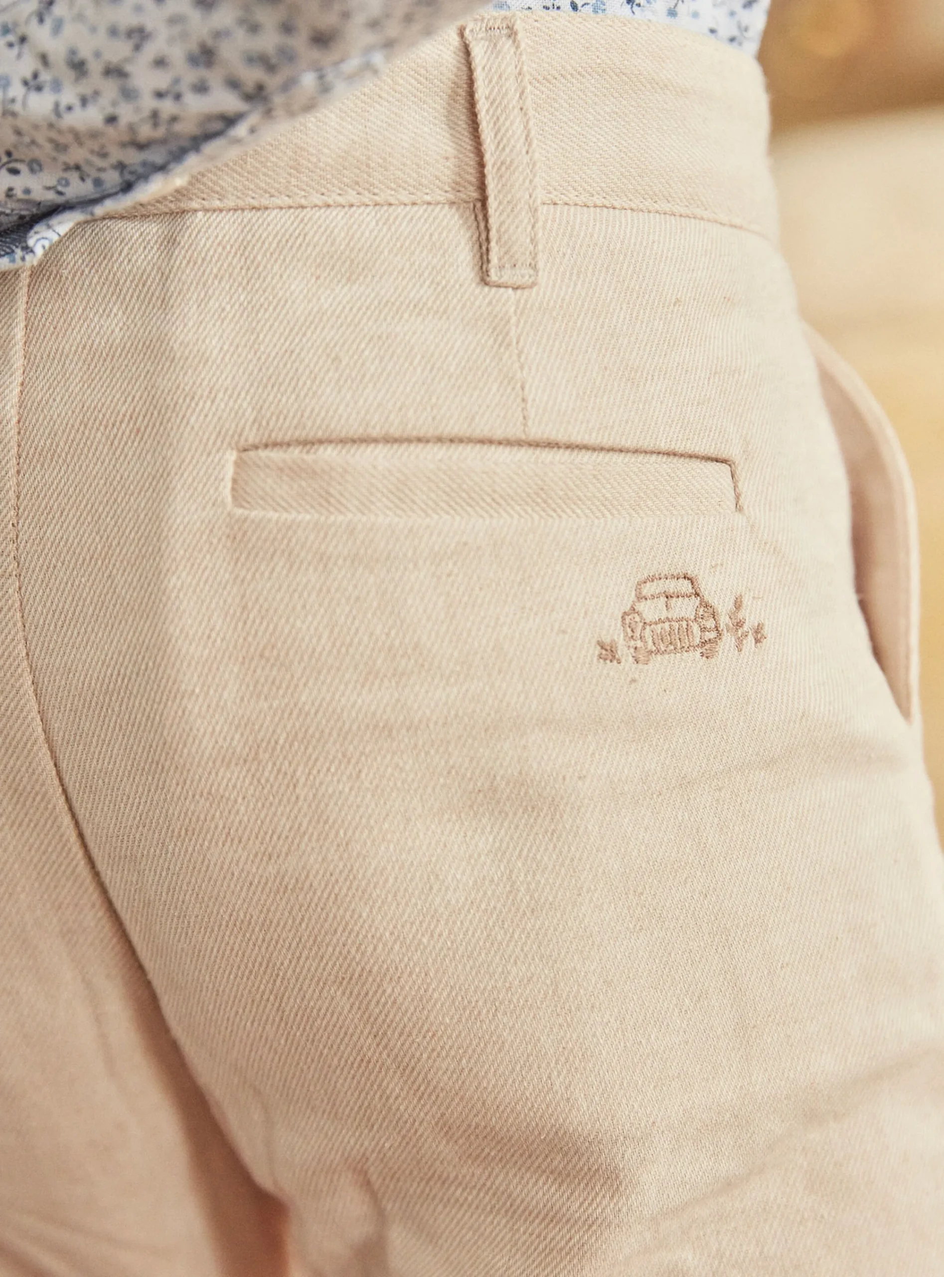 Trousers, Jeans-Sergent Major White PANTS