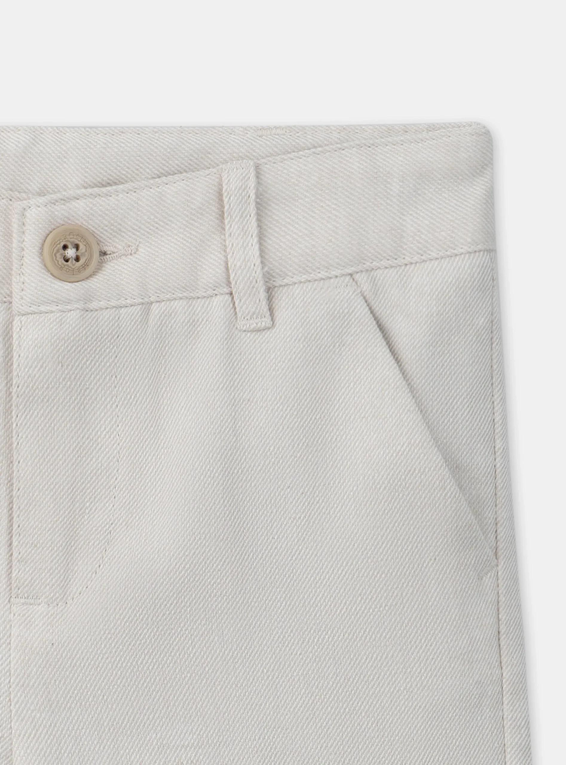 Trousers, Jeans-Sergent Major White PANTS