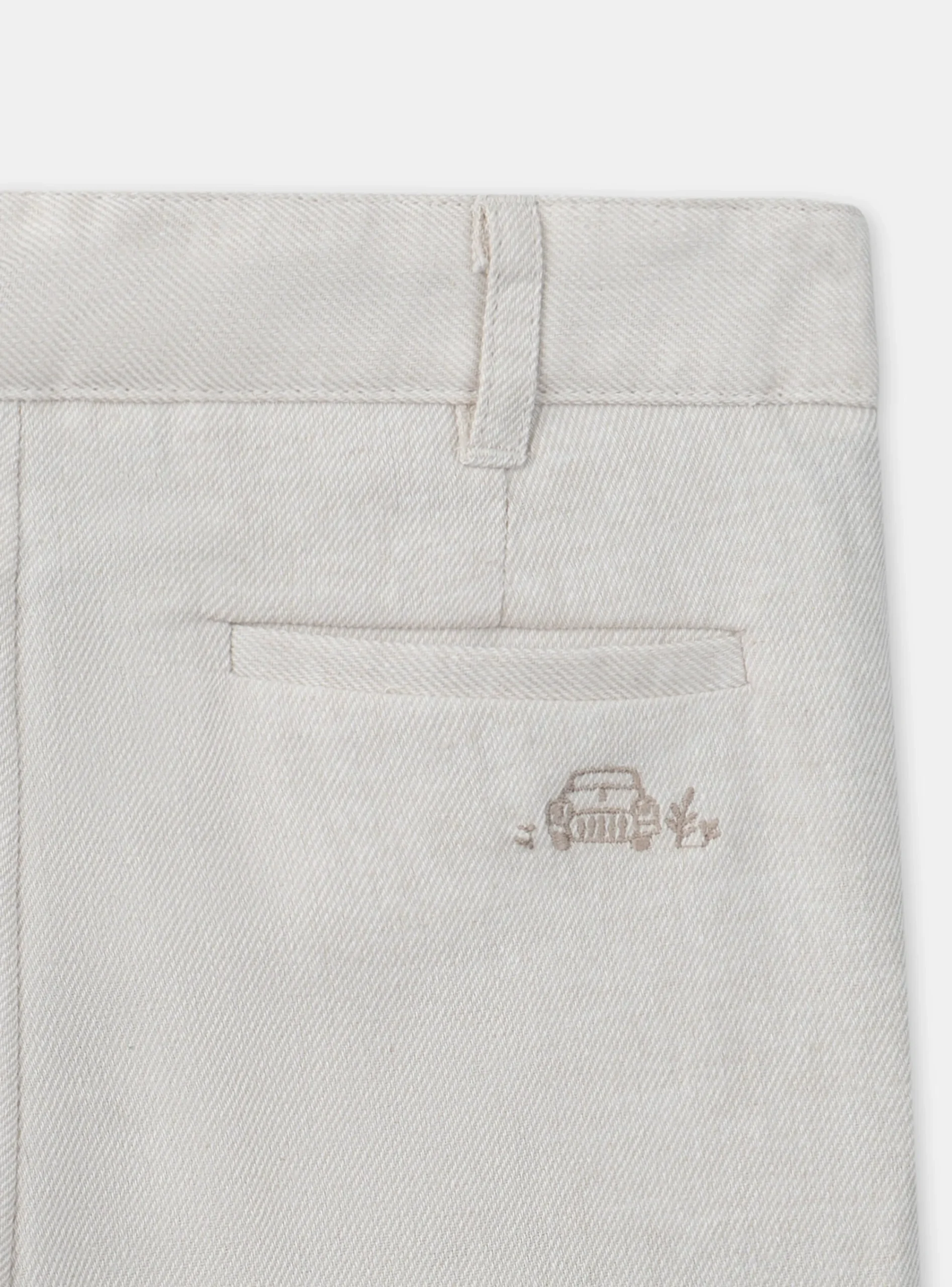 Trousers, Jeans-Sergent Major White PANTS