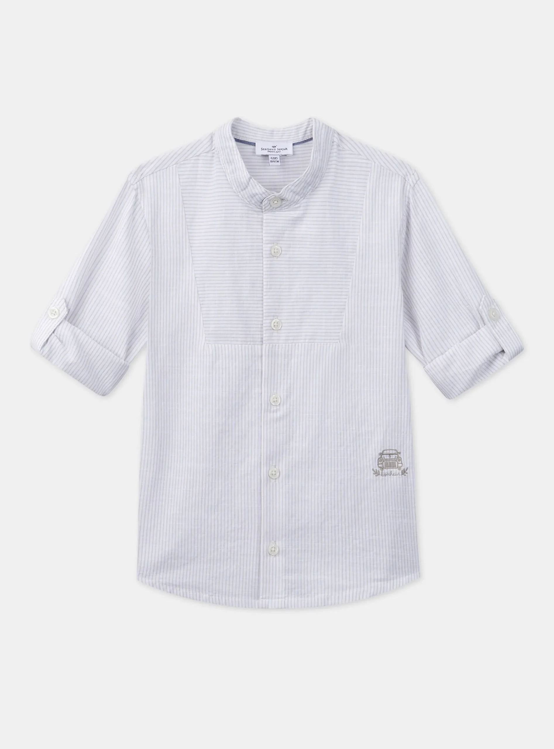 Shirt-Sergent Major White SHIRT