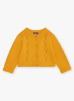 Knitwear, Sweater, Cardigan | Knitwear, Sweater, Cardigan-Sergent Major Yellow amber cardigan