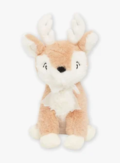 Toys & Softies-Sergent Major Yellow and white reindeer plush