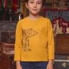 T-shirt, Polo Shirt-Sergent Major Yellow TEE SHIRT LS