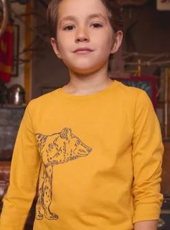 T-shirt, Polo Shirt-Sergent Major Yellow TEE SHIRT LS