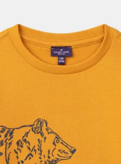 T-shirt, Polo Shirt-Sergent Major Yellow TEE SHIRT LS